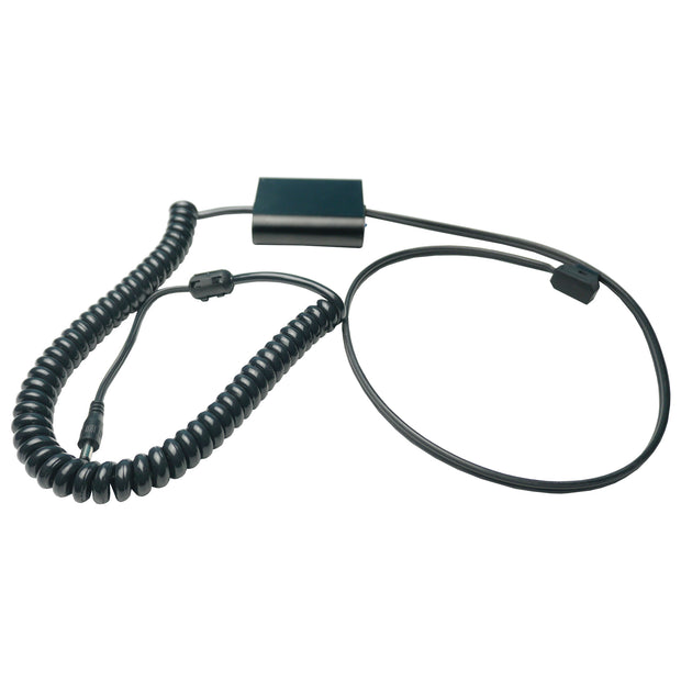 Coiled D-Tap Regulation Cable for Kandao Obsidian R/S (6'-8')