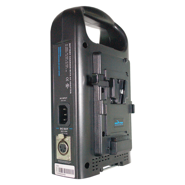 Dual V-Mount Battery Charger with XLR Output