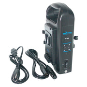 Dual V-Mount Battery Charger with XLR Output