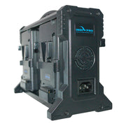 Quad V-Mount Battery Charger with XLR Output