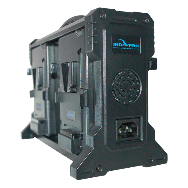 Quad V-Mount Battery Charger with XLR Output