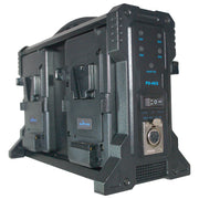 Quad V-Mount Battery Charger with XLR Output